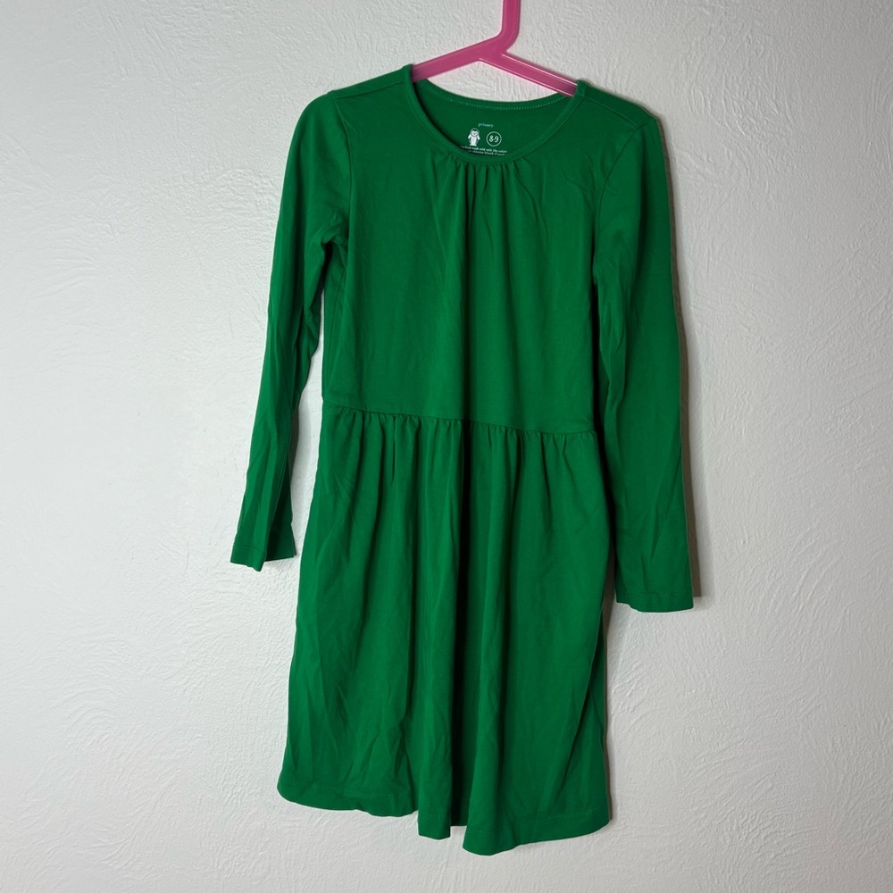 Primary Bright Green Casual Dress size 8-9
